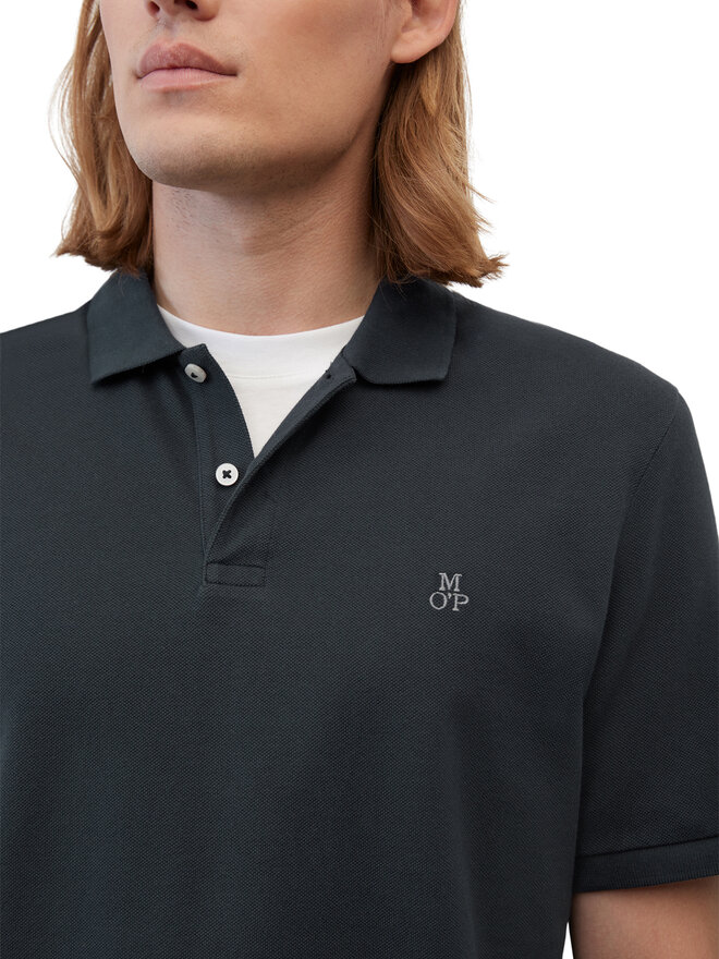 Marc O'Polo Marc O'Polo Polo marškinėliai B21223053092 Mėlyna Regular Fit