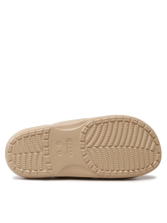 Crocs Şlapi Crocs Classic Croc Printed 207559 Bej