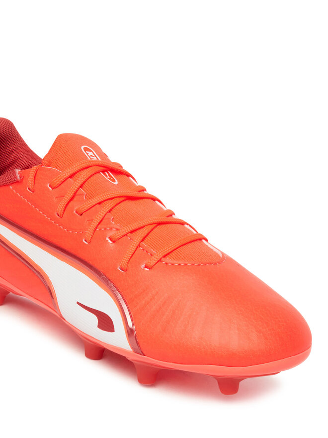 Puma Futbalové topánky Puma King Match Fg/Ag Jr 108320 01 Oranžová