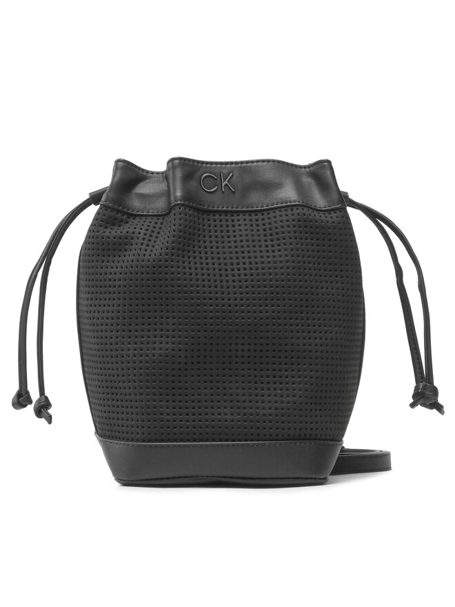 Calvin Klein Сумка Calvin Klein Re-Lock Drawstring Bag Sm Perf K60K610636 Чорний