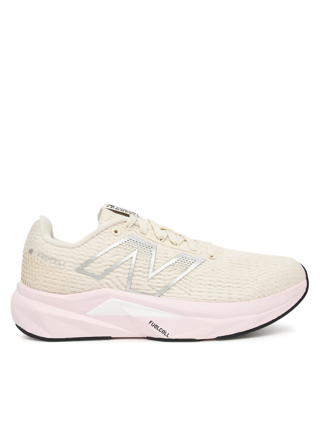 New Balance Маратонки за бягане New Balance FuelCell Propel v5 WFCPRCS5 Екрю