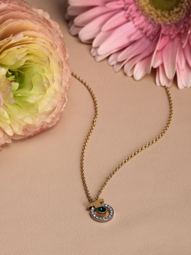 Trussardi Collar Trussardi TJAXC54 Oro