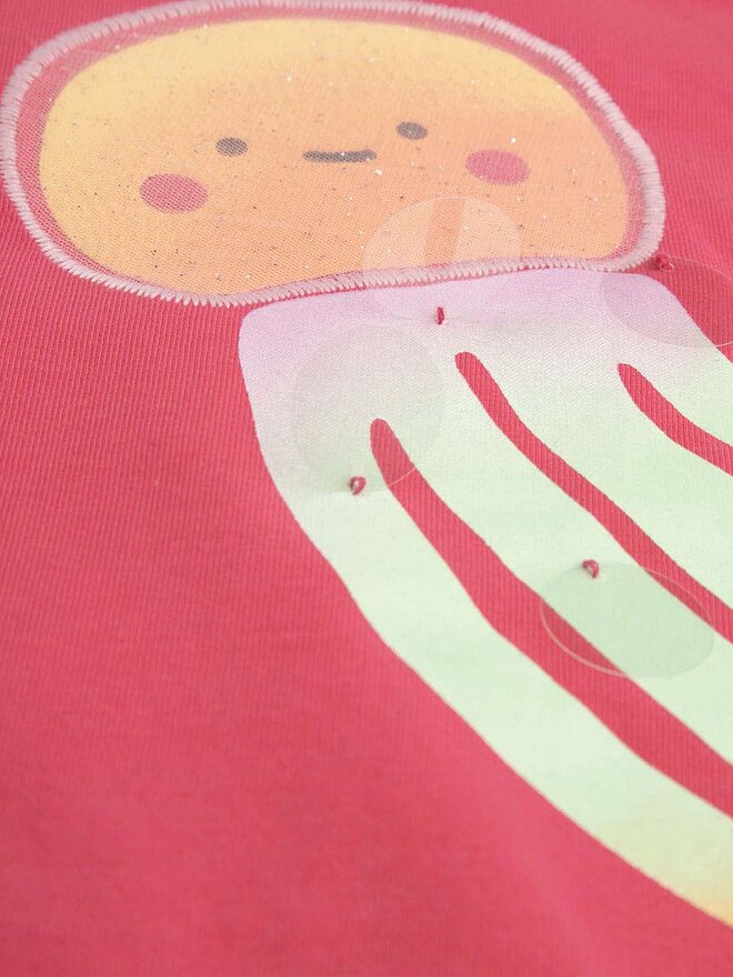 Coccodrillo Coccodrillo Camiseta WC4143202OWK Rosa Regular Fit