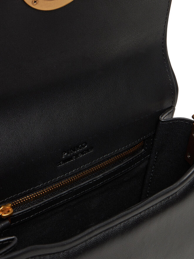 PINKO Handtasche PINKO Love Box Bag Fl Mini 104297 A26L Schwarz