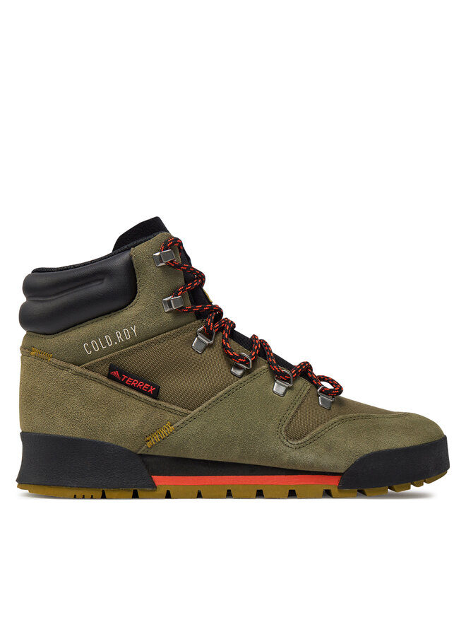 Scarpe da trekking adidas Terrex Snowpitch COLD.RDY Hiking Shoes GW4065 Verde escarpe
