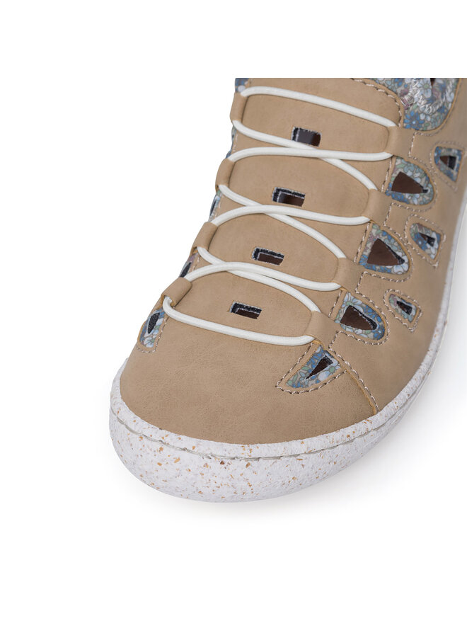 Rieker Halbschuhe Rieker 54551-61 Beige
