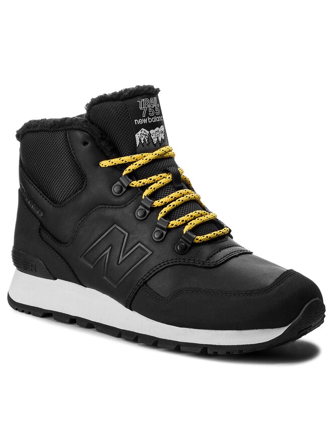 Trapery New Balance HL755MLA Czarny eobuwie .pl