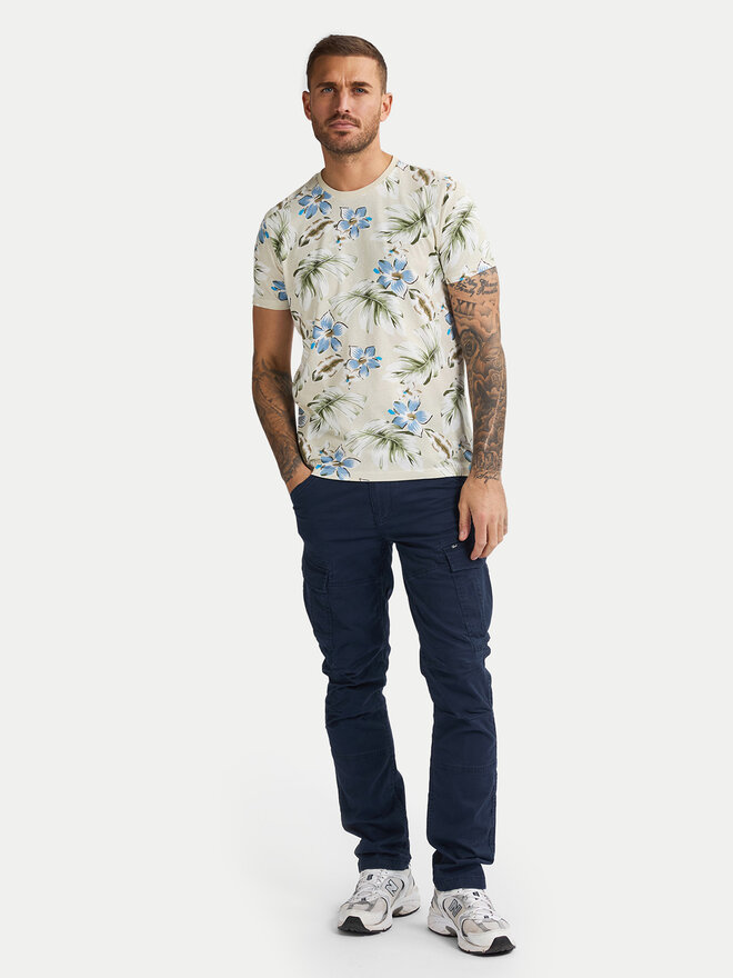 Petrol Industries Petrol Industries Camiseta M-1050-TSR655 Beis Regular Fit