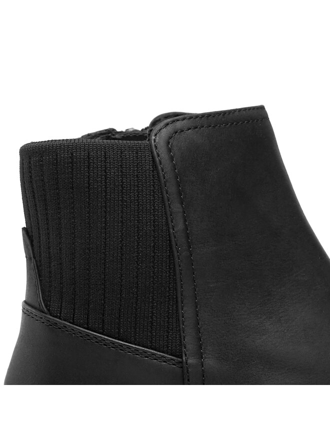 Clarks Botine Clarks Maye Palm 261743544 Negru