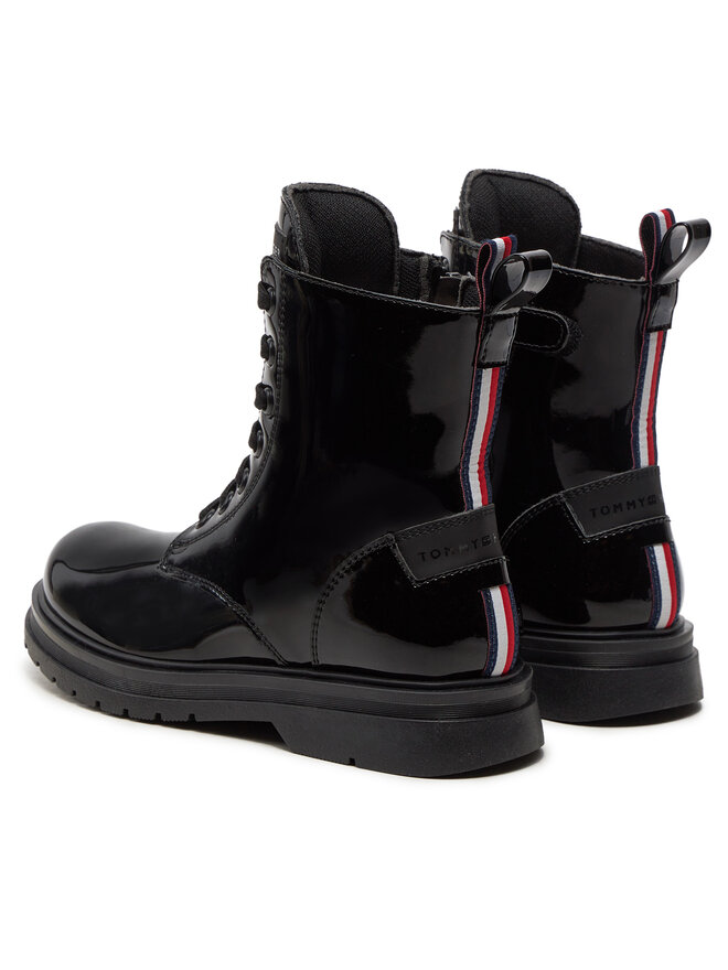 Tommy Hilfiger Μποτάκια Tommy Hilfiger T4A5-33588-0775 M Μαύρο