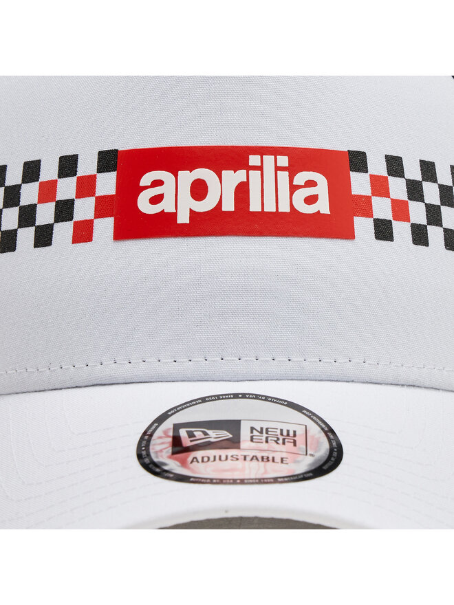 New Era Kšiltovka New Era Checker Print Trucker Aprilia 60435563 Bílá