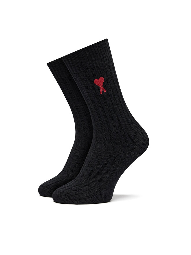 AMI PARIS Skarpety wysokie damskie AMI PARIS BFUSC003.379 Kolorowy