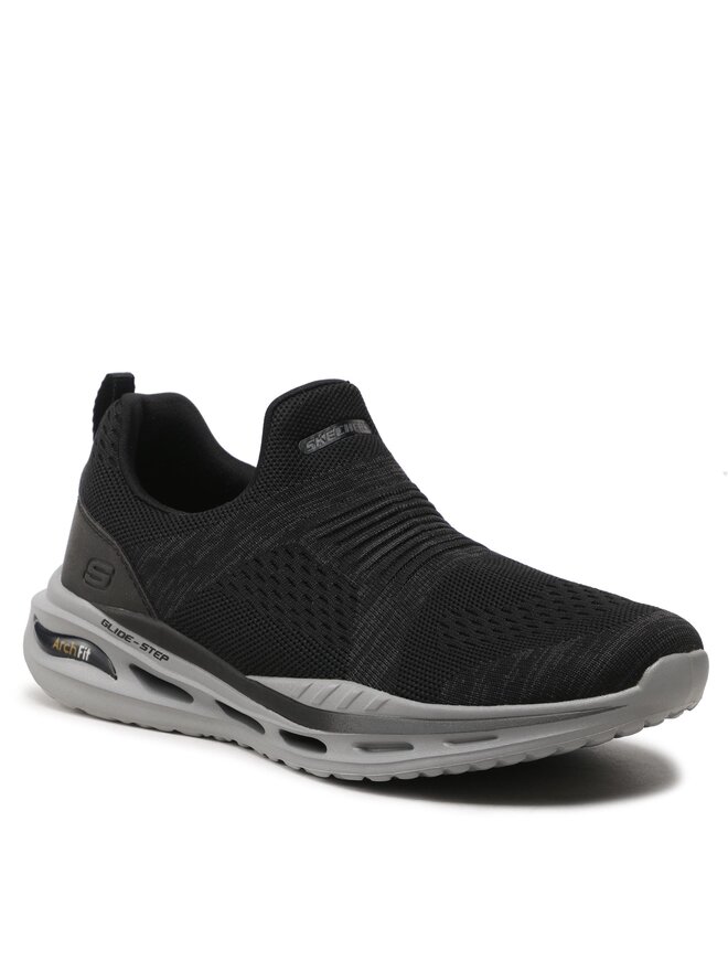 Skechers Sneakersy Skechers Denison 210431/BLK Czarny