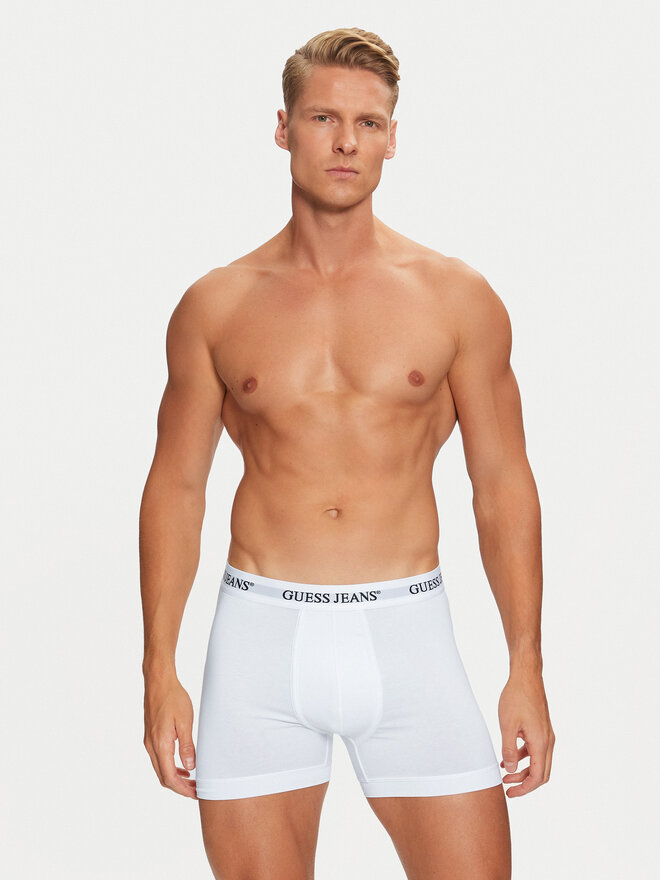 Guess Jeans Guess Jeans Набір з 3 пар боксерів M4BZ45 K6YW1 Білий