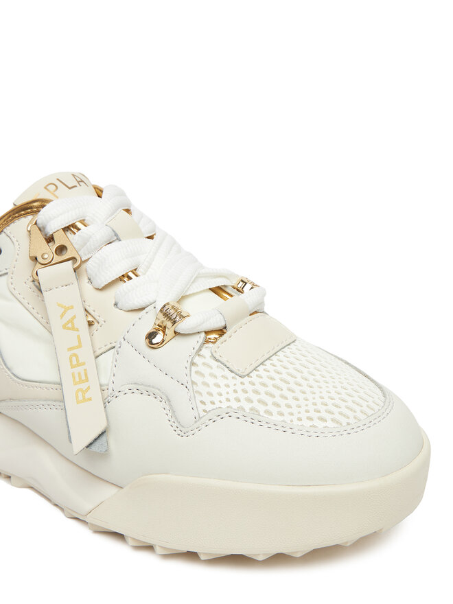 REPLAY Sneakersy REPLAY Field W Speed 2 GWS9H .000.C0008L Écru