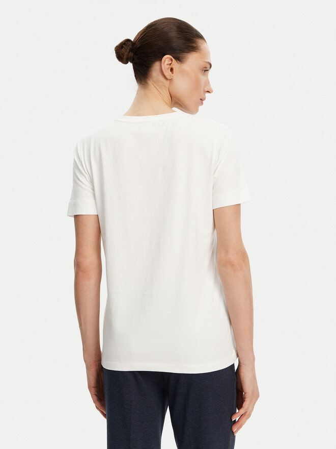 Olsen Olsen Póló 11105029 Fehér Slim Fit