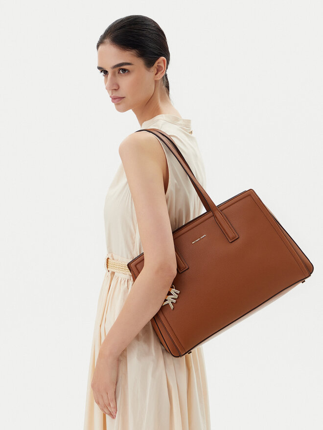 MICHAEL Michael Kors Kabelka MICHAEL Michael Kors Laila 30S5G9IT2L Hnědá