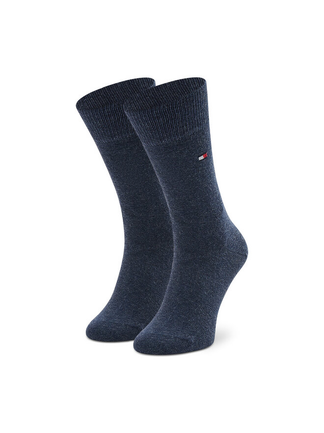 Tommy Hilfiger Комплект 2 чифта дълги чорапи детски Tommy Hilfiger 391334 Син