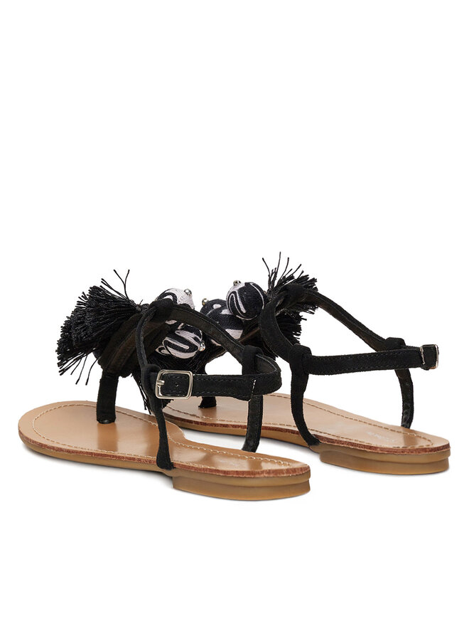 DeeZee Sandali DeeZee F103-100 Črna