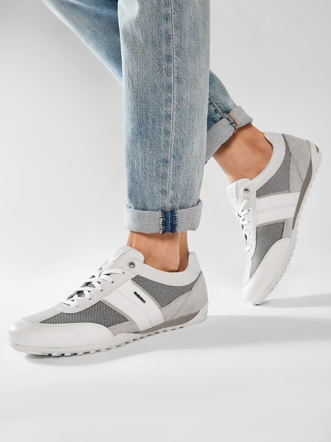 Sneakers Geox U Wells C U52T5C 085FU C1236 Blanc chaussures