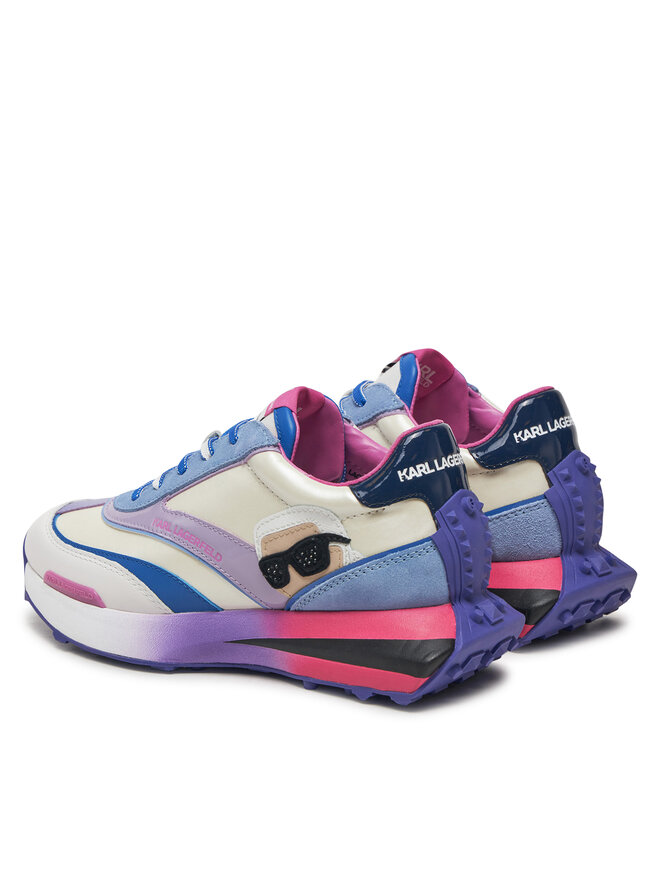 KARL LAGERFELD Sneakersy KARL LAGERFELD Zone KL62930N Fioletowy