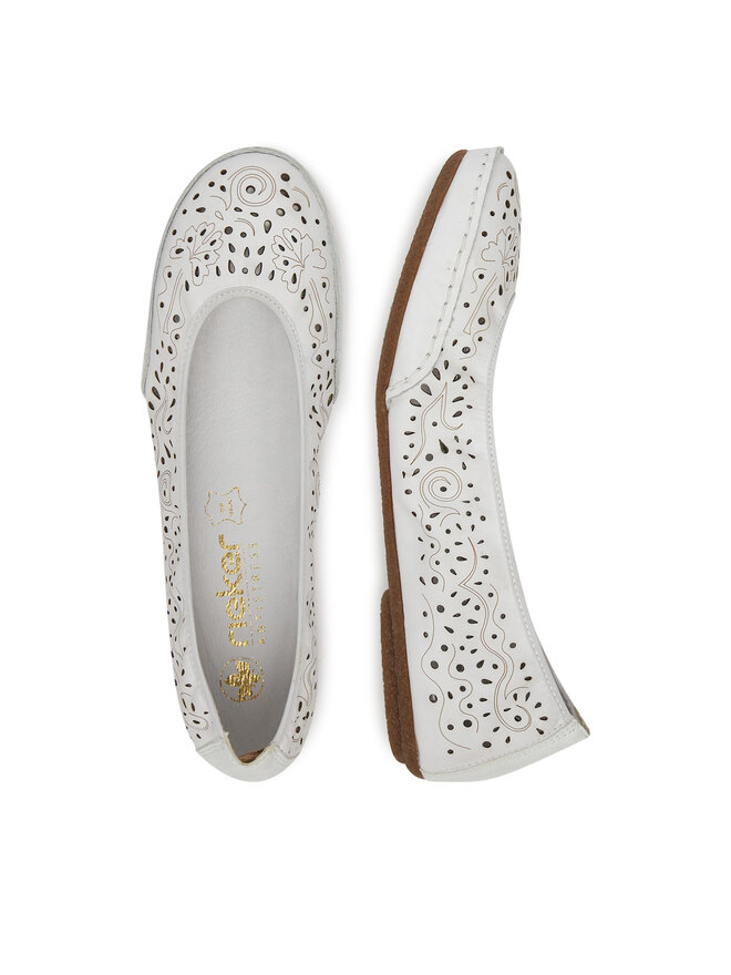 Rieker Ballerinas Rieker 41460-80 Weiß