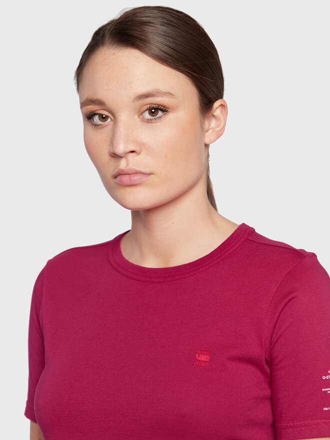 G-Star Raw G-Star Raw Marškinėliai Mysid D21241-C506-D305 Rožinė Slim Fit