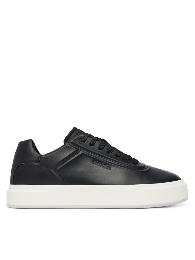 Calvin Klein Sneakers Calvin Klein Basket Cupsole Oxf Lup Hf Lth YM0YM01452 Schwarz