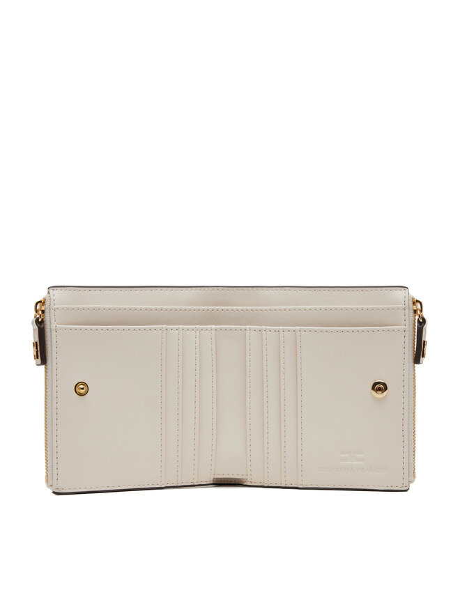 Elisabetta Franchi Portofel Mic de Damă Elisabetta Franchi PF01A51E2 193 Écru