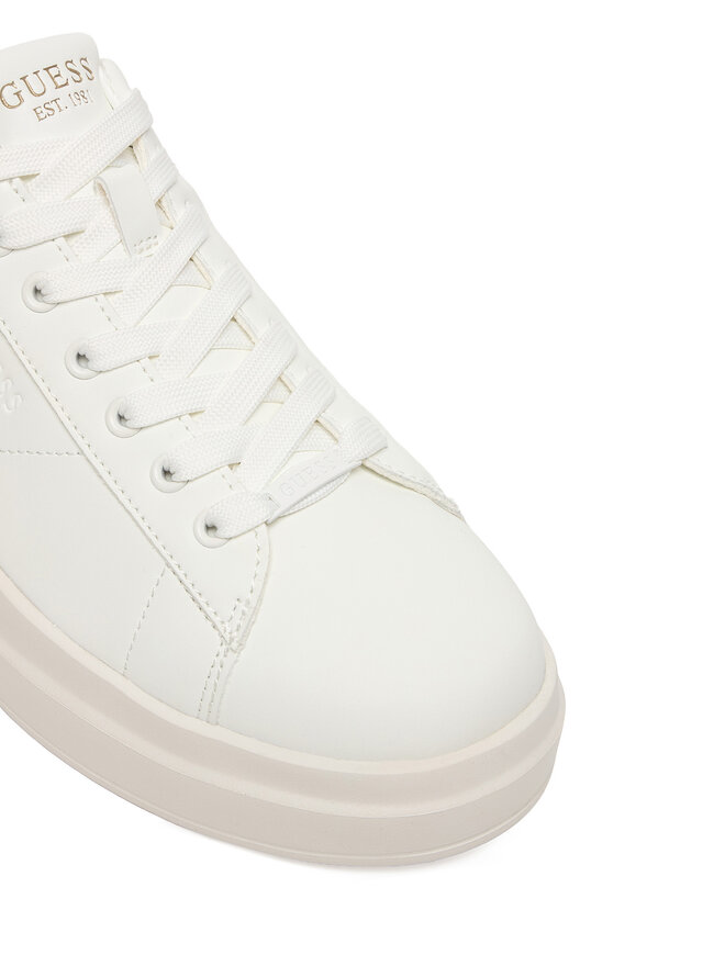 Guess Sneakersy Guess FLPE11 LEA12 Biały
