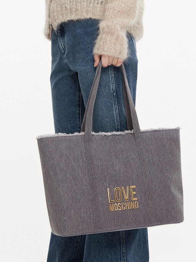 LOVE MOSCHINO Сумка LOVE MOSCHINO JC4321PP0IKQ0765 Сірий
