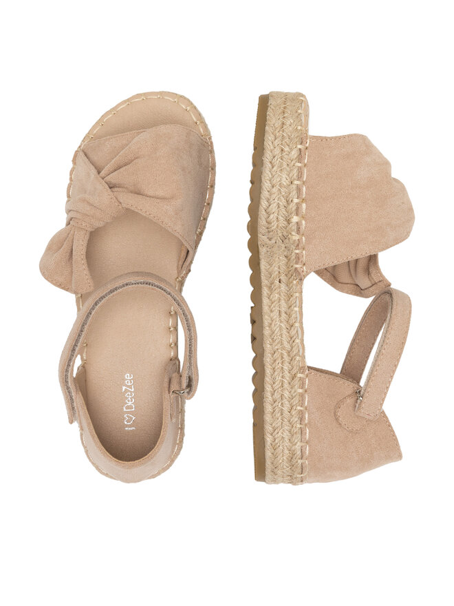 DeeZee Espadryle DeeZee CSS20378-01 Beżowy