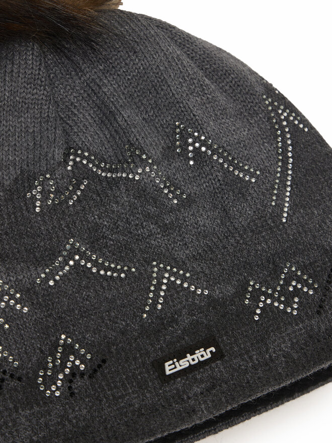Eisbär Шапкa Eisbär Draw Lux Crystal 80101 709 Сірий
