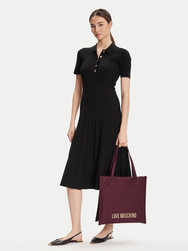 LOVE MOSCHINO Дамска чанта LOVE MOSCHINO JC4020PP1NKD0552 Бордо