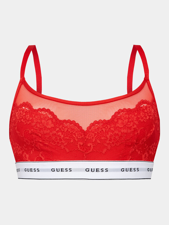 Guess Guess Top nedrček Belle O2BC07 KBBT0 Rdeča