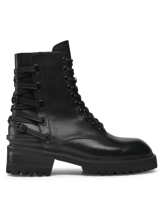 Eva Minge Schnürstiefeletten Eva Minge EM-40-08-000926 Schwarz