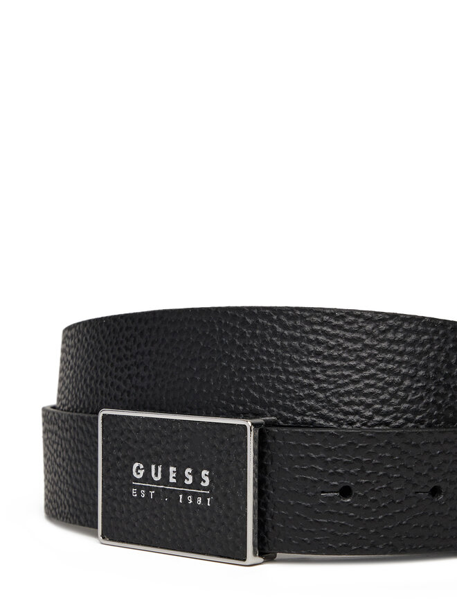 Guess Pasek Męski Guess BMDJTUP5235 Czarny