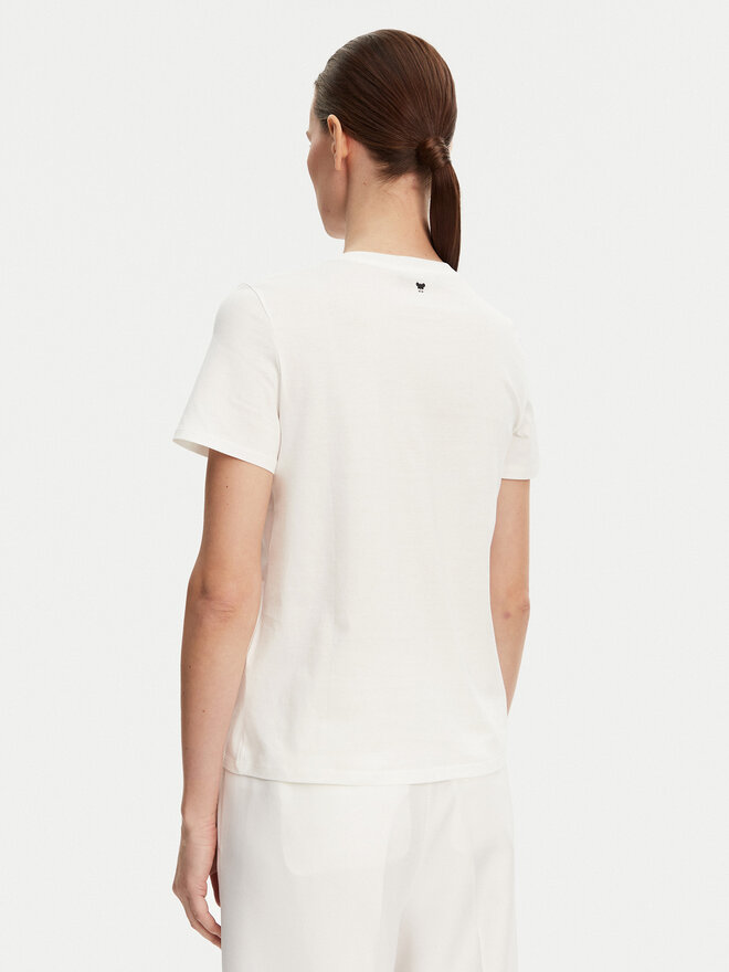 Weekend Max Mara Weekend Max Mara Marškinėliai Teiera 2515971052 Balta Regular Fit