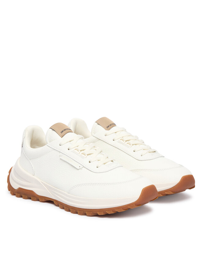 Emporio Armani Снікерcи Emporio Armani EM007301 AF29401 Кремовий