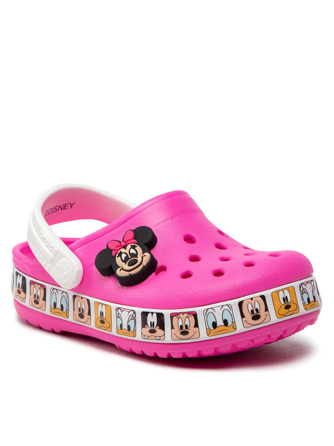Crocs Šlepetės Crocs Crocs FL Minnie Mouse Band Kids Clog T Rožinė