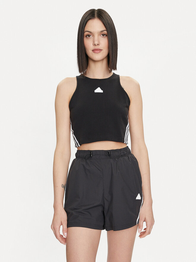 adidas adidas Τοπ Future Icons 3-Stripes IP1572 Μαύρο Slim Fit