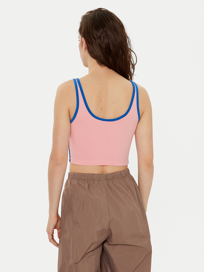 adidas adidas Top adicolor 3-Stripes JP2293 Rosa Slim Fit
