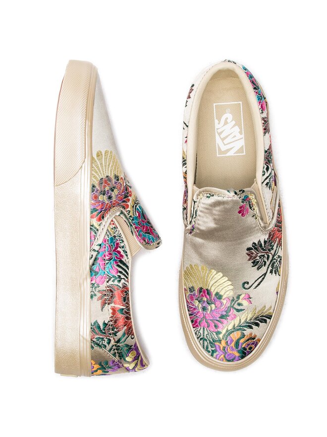 Sneakers aus Stoff Vans Classic Slip On VN0A38F7ULO1 Beige eschuhe