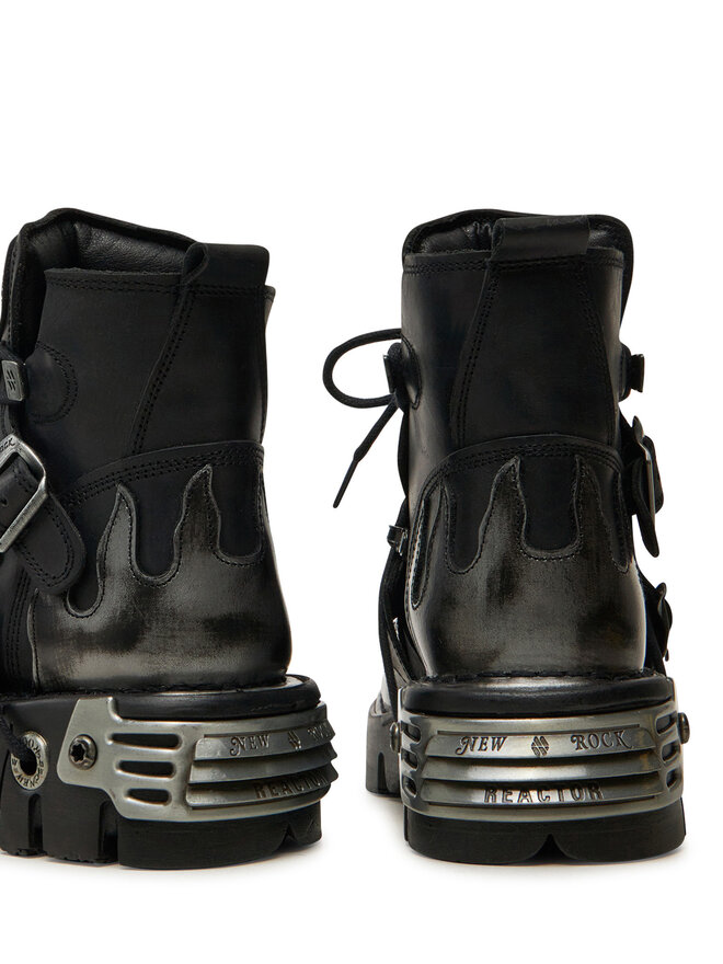 NEW ROCK Glany NEW ROCK M-288-S2 Czarny