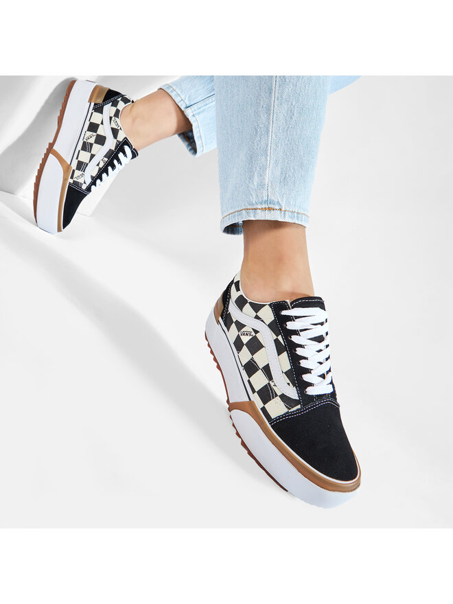 Vans Teniși Vans Old Skool Stacked VN0A4U15VLV1 Negru