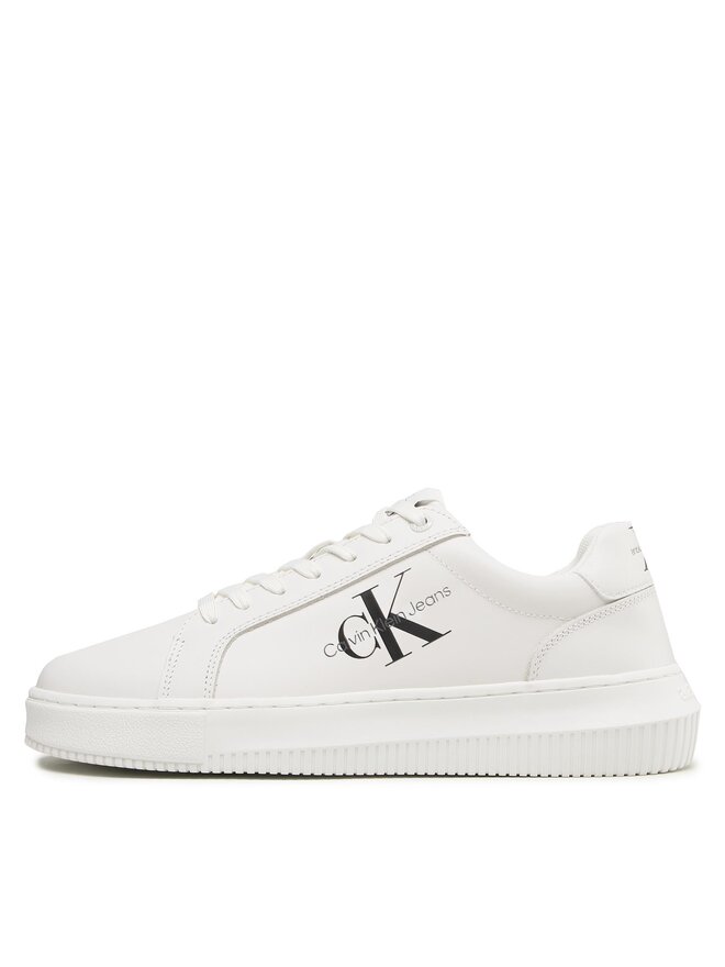 Calvin Klein Jeans Sneakersy Calvin Klein Jeans Chunky Cupsole Mono Lh YM0YM00681 Biały