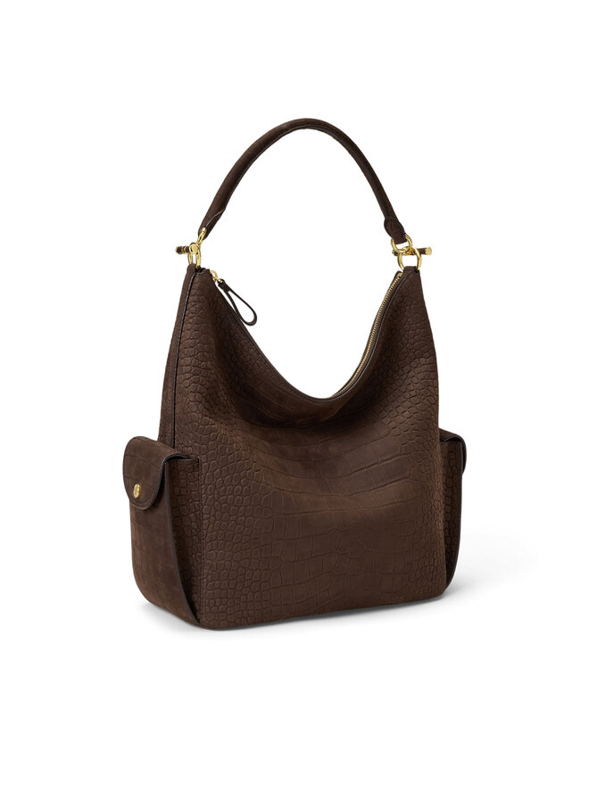 LAUREN RALPH LAUREN Handtasche LAUREN RALPH LAUREN 431P18458003 Dunkelbraun