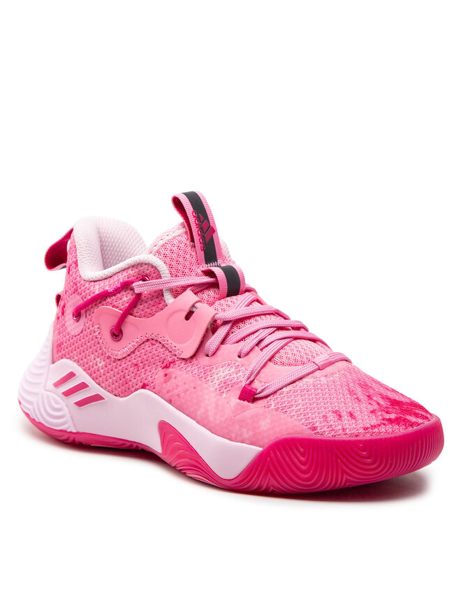 Взуття для баскетболу adidas Harden Stepback 3 J GW6576 Рожевий