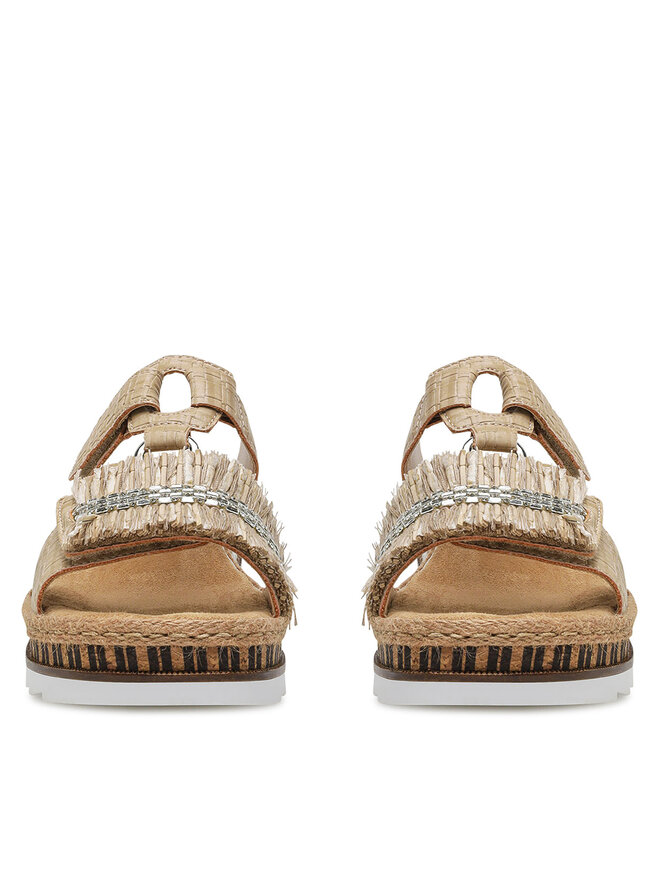 Rieker Pantoletten Rieker V79K8-60 Beige