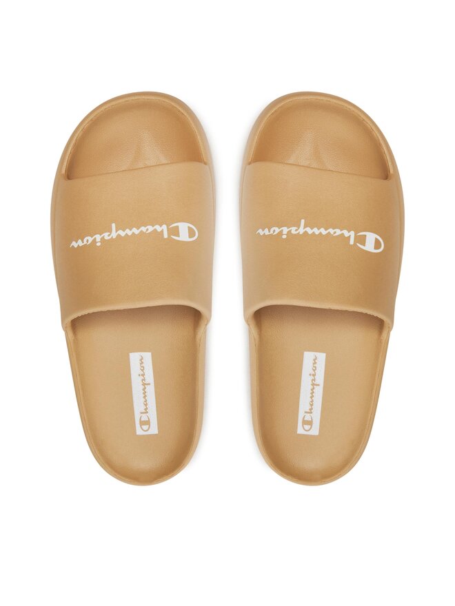 Champion Pantoletten Champion Soft Slipper Slide S22255-CHA-MS041 Beige